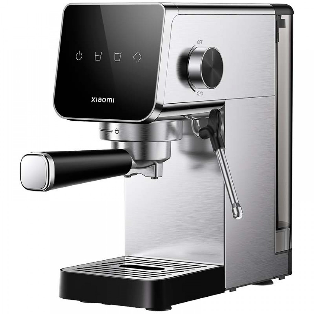 Еспресо машина Xiaomi BHR9798EU, 20 bar, 1350W, 0.9L, Сензорен екран, Инокс 1 Еспресо машина Xiaomi BHR9798EU, 20 bar, 1350W, 0.9L, Сензорен екран, Инокс