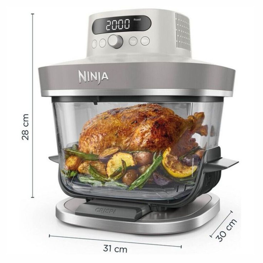 Фритюрник с горещ въздух Ninja CRISPi PRO XL 7в1 AS101EU, Мощност 2050W, 2 стъклени контейнета(5.7л и 2.3л), 7 програми, Температури до 240°C, Подходящ за съдомиялна 6 Фритюрник с горещ въздух Ninja CRISPi PRO XL 7в1 AS101EU, Мощност 2050W, 2 стъклени контейнета(5.7л и 2.3л), 7 програми, Температури до 240°C, Подходящ за съдомиялна - Image 6
