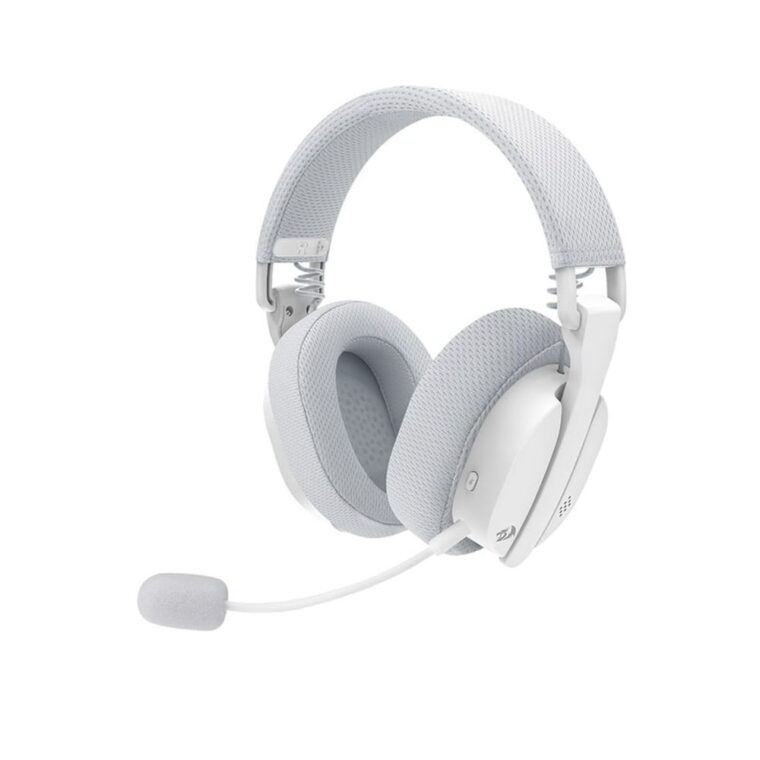Геймърски Слушалки REDRAGON H888W, Три Режима на Свързване: 3.5 Mm, 2.4 GHz и Bluetooth 5.3,7.1 Съраунд Звуков Ефект, 40 Mm Драйвери, USB-A към USB-C Кабел, 1,8 M, 3.5 Mm Жак към USB-C Кабел, 2 M, USB-A и USB-C Безжичен Приемник