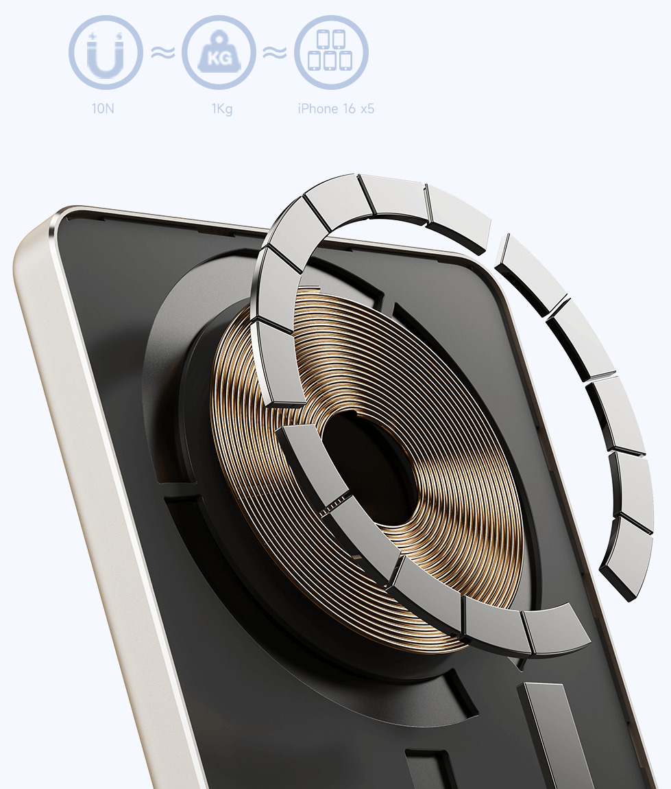 Магнитна външна батерия Xiaomi Super Slim Magnetic Power Bank 5000 Gold 12 Магнитна външна батерия Xiaomi Super Slim Magnetic Power Bank 5000 Gold - Image 12