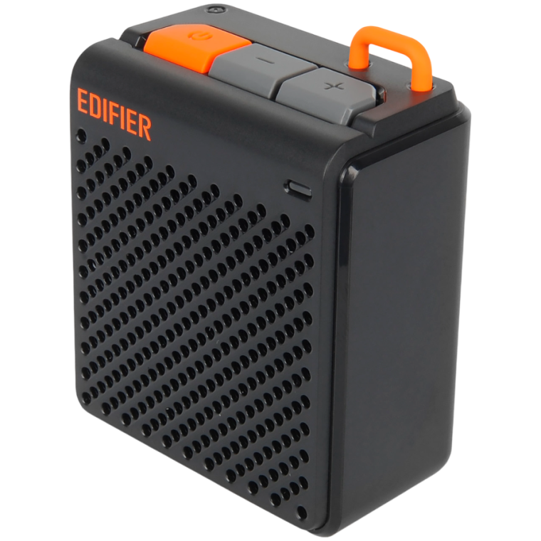Преносима Bluetooth Колонка EDIFIER MP85, Bluetooth 5.3,2, 2 W RMS Изходна Мощност, Средно 8 часа Работа с Батерия, USB-C Конектор, 1 × 1,5-Инчов Full-range Говорител, Черен