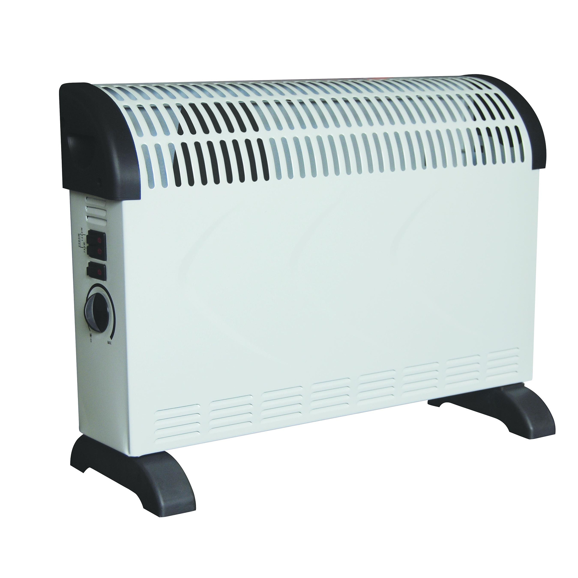 Конвектор с Турбо Вентилатор ELITE CH-1391, Три Степени на Отопление: 750 W, 1250 W и 2000 W, Регулируем Термостат, Турбо Вентилатор, Защита от Прегряване, Дръжки за Пренасяне 1 Конвектор с турбо вентилатор ELITE CH-1391