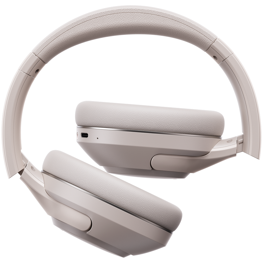 Слушалки тип Over-ear CANYON OnRiff 6 ANC, Bluetooth 5.3, Активно шумопотискане (ANC), Възпроизвеждане до 25 ч, Жична и безжична връзка, Bluetooth Multipoint за 2 устройства, Сгъваеми, Сив 3 Over-ear слушалки CANYON OnRiff 6 ANC