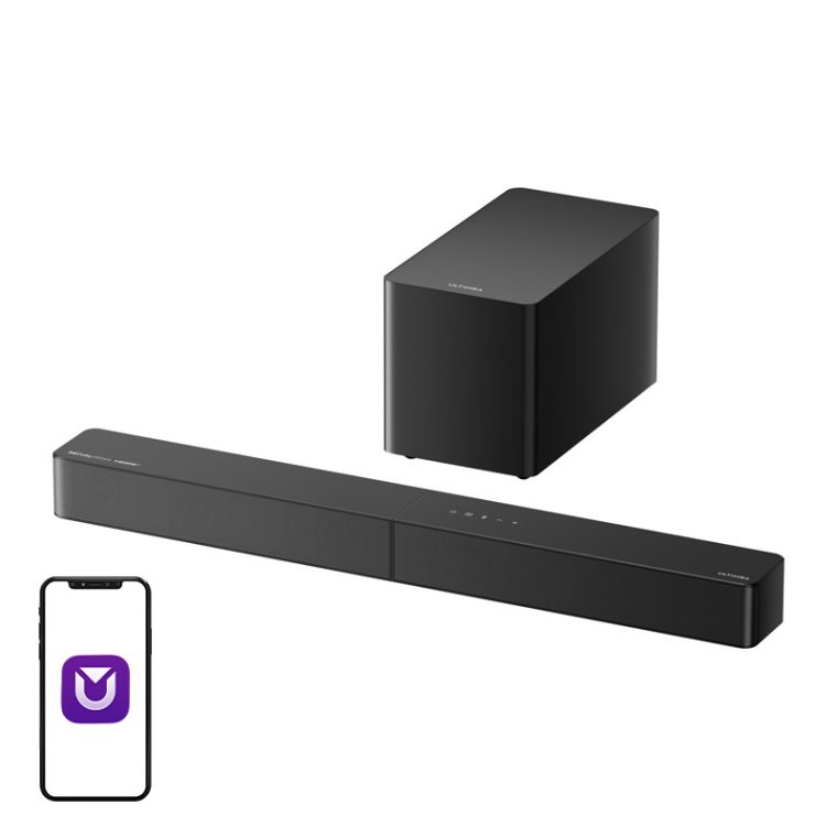 Саундбар Система Ultimea U3722 Poseidon M60 Boom, 340 W, 5.1, Dolby Atmos, 6 Високоговорителя, Bluetooth 5.4, HDMI eARC