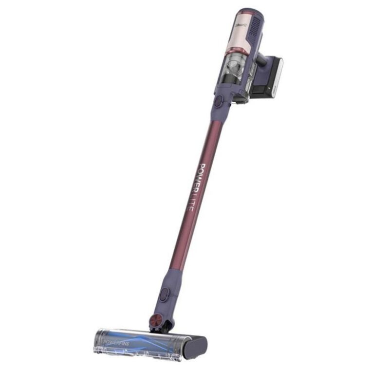 Вертикална рахосмукачка Shark PowerLite BU1621EU, Безжична, Мощност 350W, Батерия до 40 мин., 3 режима, Контейнер 0.42 л, Самопочистваща се четка, Сив