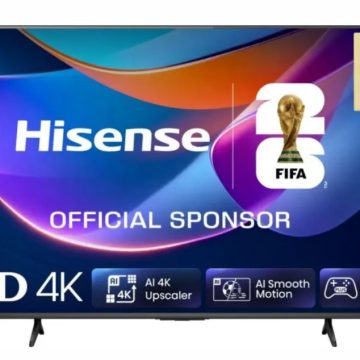 Телевизор Hisense 50A6S, 50 инча, Black