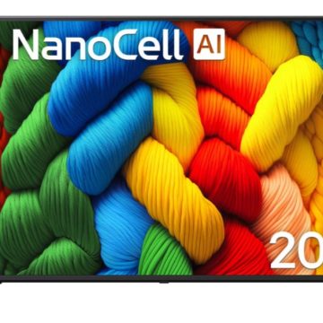 55-инчов NanoCell AI 4K Smart TV LG 55NANO80A3B, Black