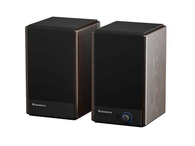 Тонколони Genesis Arsen 402, Bluetooth Свързване, 2.0 Система с Мощност 60 W, 88 Mm Басов и 19 Mm Високочестотен Говорител, Честотен Диапазон 60 Hz–20 kHz