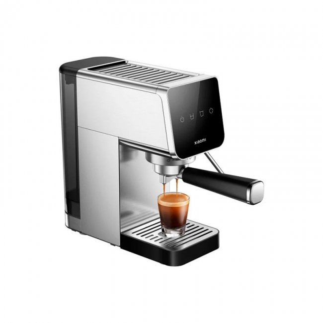 Еспресо машина Xiaomi BHR9798EU, 20 bar, 1350W, 0.9L, Сензорен екран, Инокс 2 Еспресо машина Xiaomi BHR9798EU, 20 bar, 1350W, 0.9L, Сензорен екран, Инокс - Image 2
