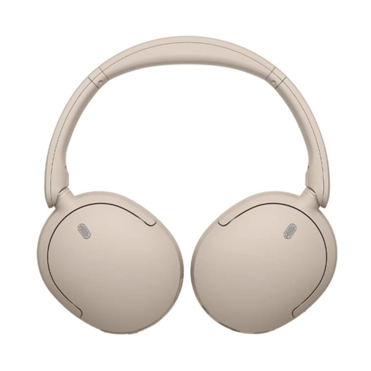 Безжични Over-ear слушалки SONY WH-CH730N, Активно шумопотискане, Автономия до 50 ч, Bluetooth 6.0, Multipoint, Бежов