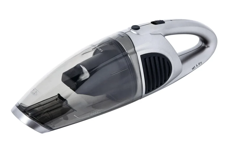 Мини прахосмукачка Rohnson R-1111, Безжична, Мощност 45 W, Сухо и мокро почистване, Автономия до 20 мин, Контейнер 500 мл, Сив