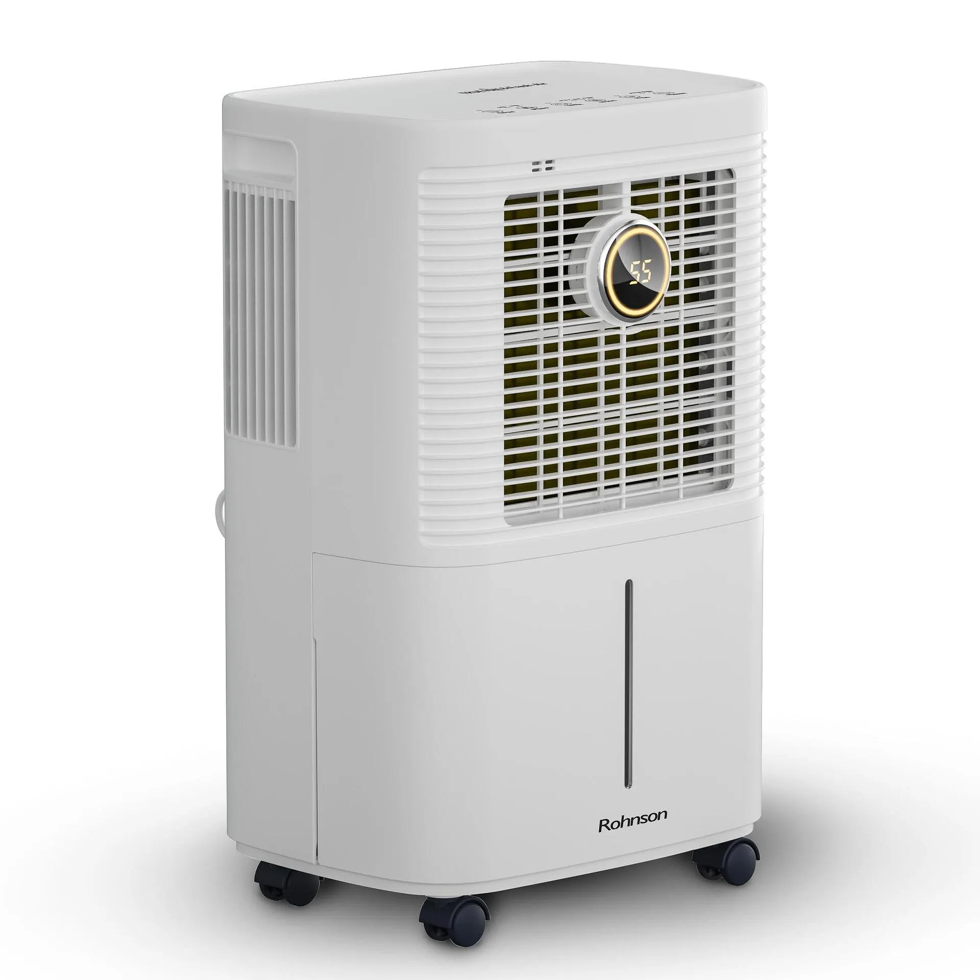 Обезвлажнител Rohnson R-91210, Помещения до 45 м², Капацитет 10 л/ден, Йонизация, Функция за сушене на пране, Бял 6 Обезвлажнител Rohnson R-91210