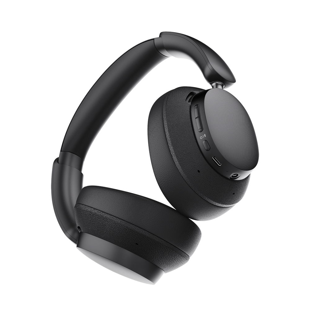 Слушалки Over-ear HONOR CHOICE Headphone Max, Bluetooth 6.0, Адаптивно шумопотискане, Автономност до 70 часа, 40 мм динамични говорители, Черен 6 Слушалки Over-ear HONOR CHOICE Headphone Max, Bluetooth 6.0, Адаптивно шумопотискане, Автономност до 70 часа, 40 мм динамични говорители, Черен - Image 6