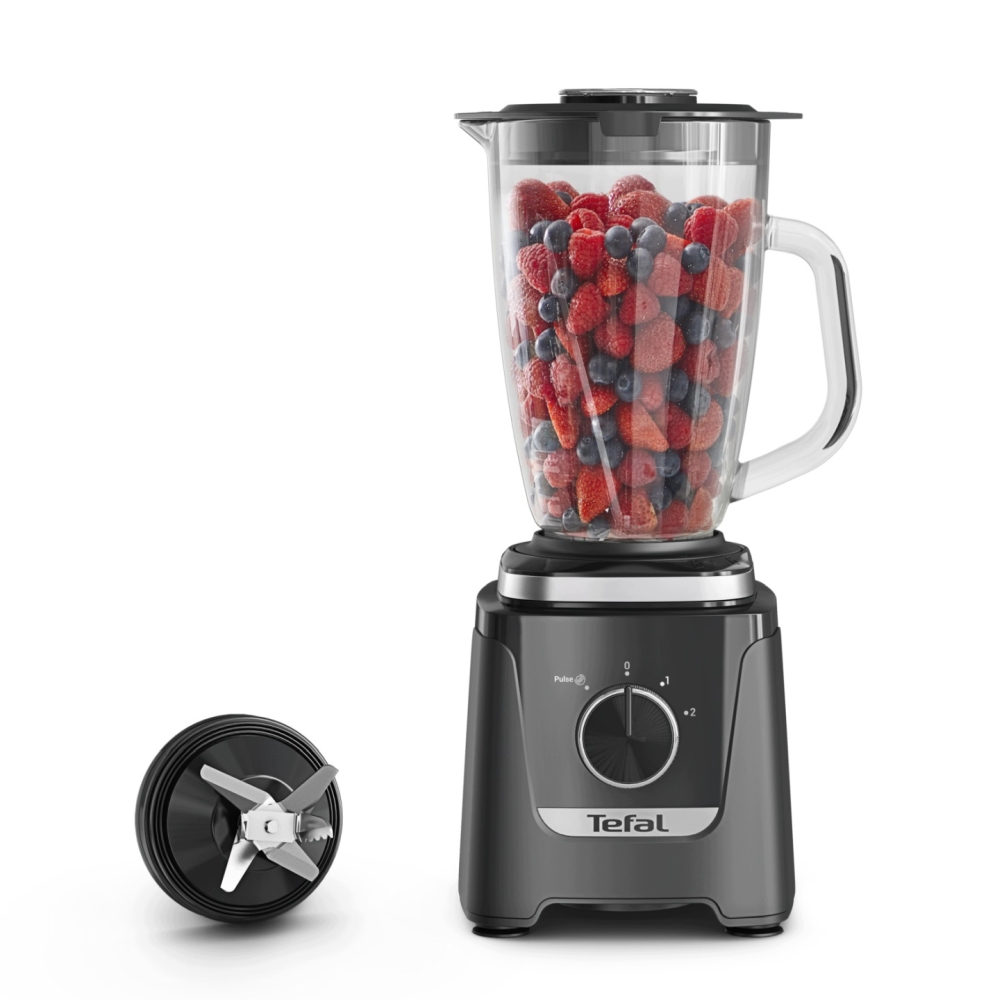 Блендер Tefal BL5958F0, Мощност 800 W, 2 скорости и пулс, Капацитет 1,9 л, Стъклена кана, Черен 4 Блендер Tefal BL5958F0 със стъклена кана