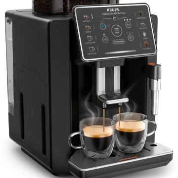 Автоматична кафемашина Krups EA9138E0 Sensation Hot & Cold, Black