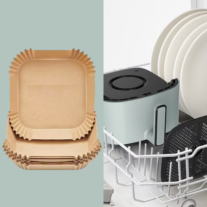 Фритюрник с Горещ Въздух Tefal EY2454E0 Fry Easy Fry Pop, 5 L Капацитет на Купата, 1500 W Мощност, 10 Автоматични Програми, Температура 80–200 °C, Таймер до 60 минути, Eucalyptus 7 Фритюрник с горещ въздух Tefal EY2454E0 Fry Easy Fry Pop в цвят Eucalyptus