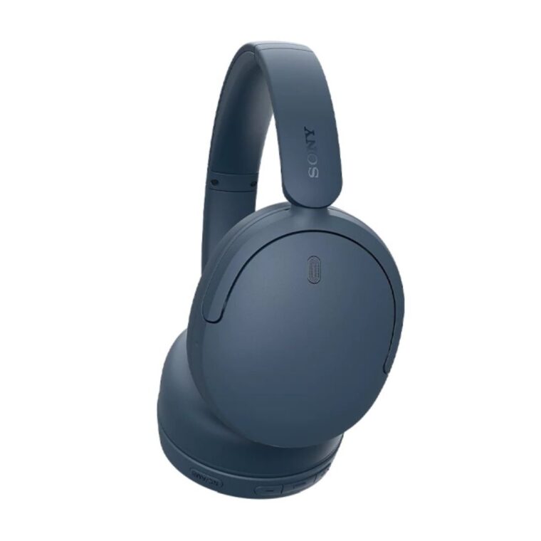 Безжични слушалки тип Over-ear SONY WH-CH730N, Активно шумопотискане, Работа до 50 часа, Bluetooth 6.0, Многоточкова връзка, Микрофон, Син