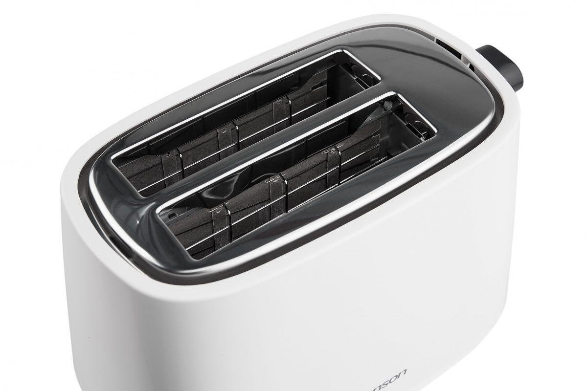 Тостер Rohnson R-210, Мощност 750 W, 2 широки отвора, 6 степени, Хладен на допир корпус, Бял 4 Тостер Rohnson R-210 с два отвора